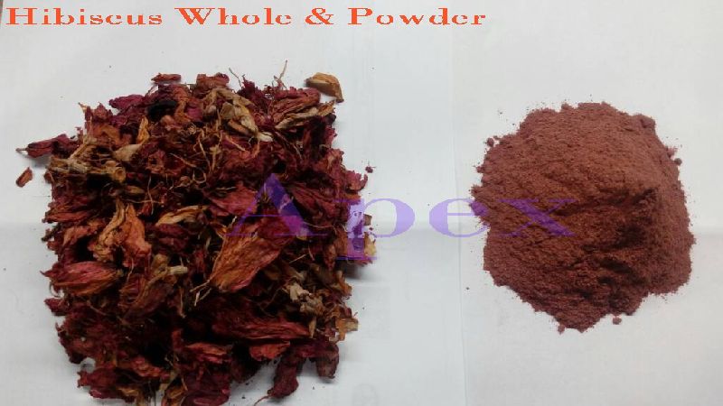 APEX Dried Hibiscus Powder, Style : Red/ Pink color