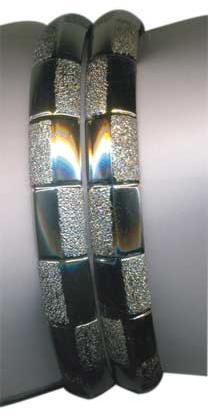 Rhodium Plated Bangle (model No. - B4)