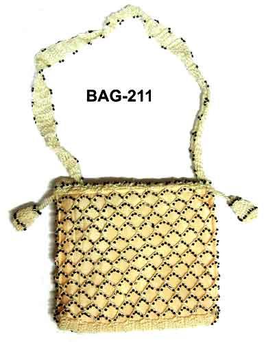 Beaded Crochet Bag BG - 211