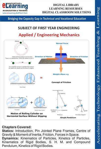 Elearning Software for Applied Mechanics