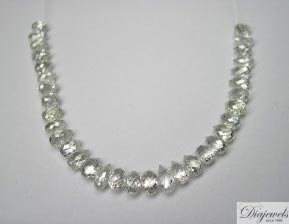 White Briolette Diamond