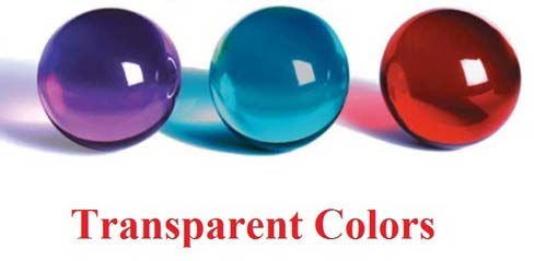 Transparent Colors