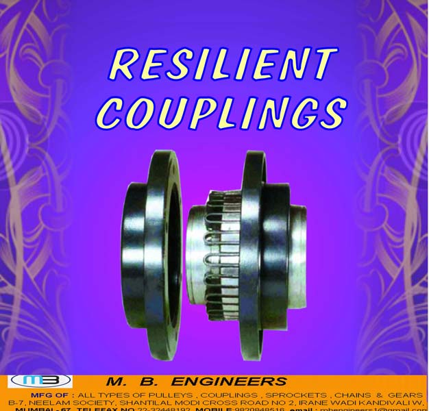 Round Aliminum Resilient Couplings