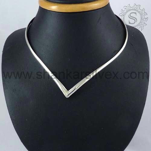 Sterling Silver Necklaces NKPS1041-7