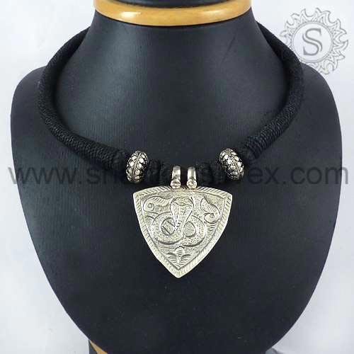 Sterling Silver Necklaces NKPS1045-1