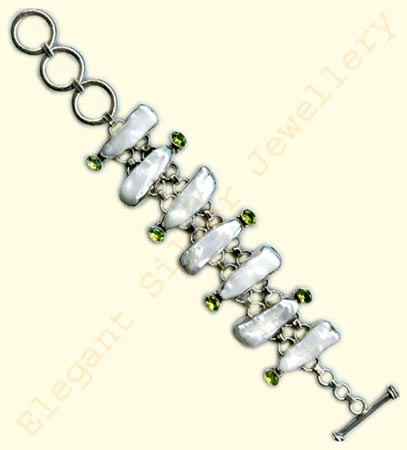 CSB-01 cut stone bracelet