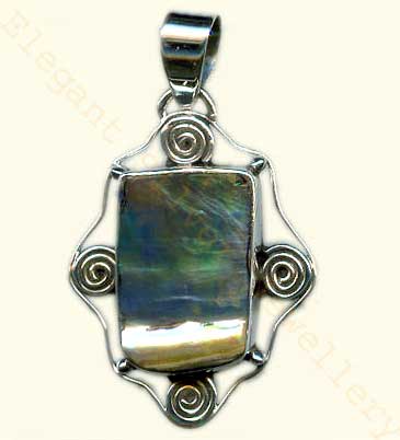 Silver pendent