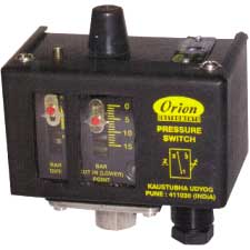 EX Series Adjustable Differential Pressure Switch