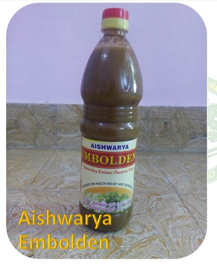 Aishwaryam Embolden Spinach Extract, Pack Size : 10 ltr, etc