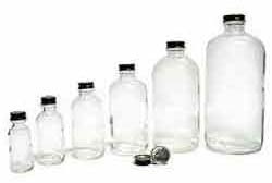 Glass Chemical Storage Bottles