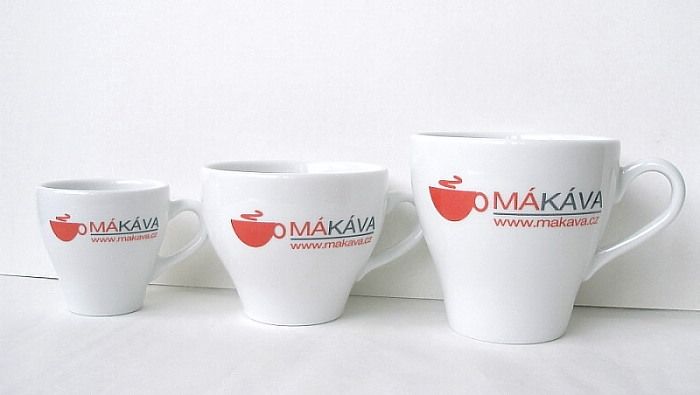Hello Cappuccino Cup With Logo