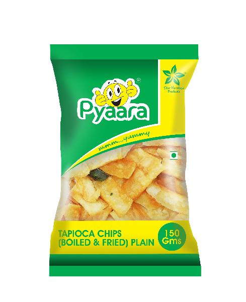 150gms Pyaara Long Plain Tapioca Chips