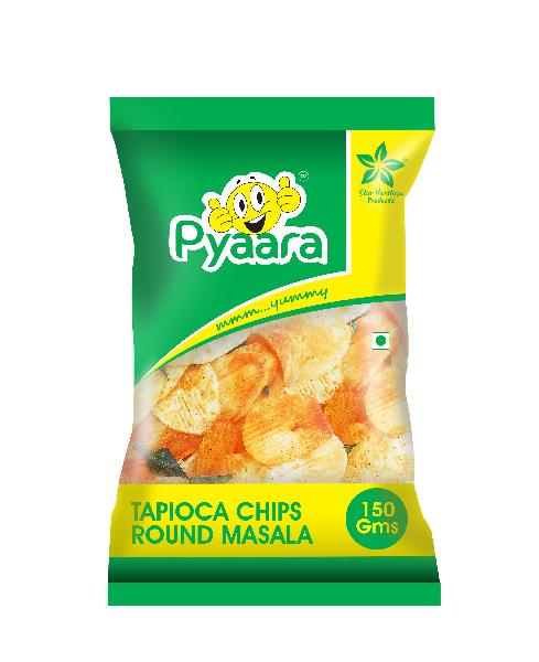 150gms Pyaara Round Masala Tapioca Chips