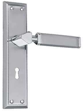 White Metal Door Handle (MWM-304)