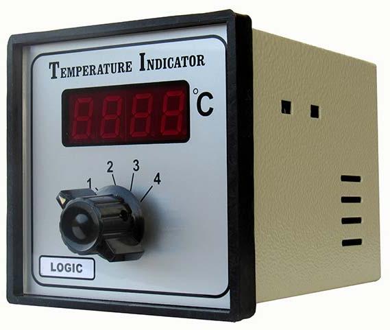 Digital 4 Point Temperature Indicator