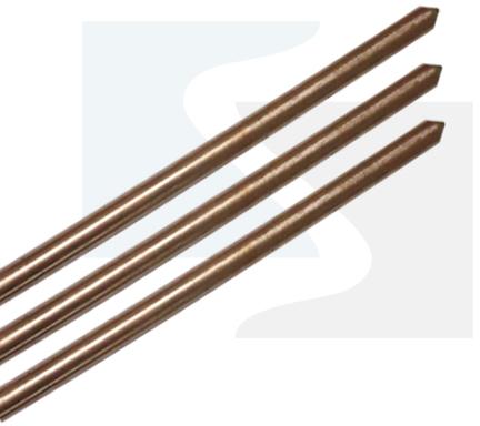 Solid Copper Earthing Rods