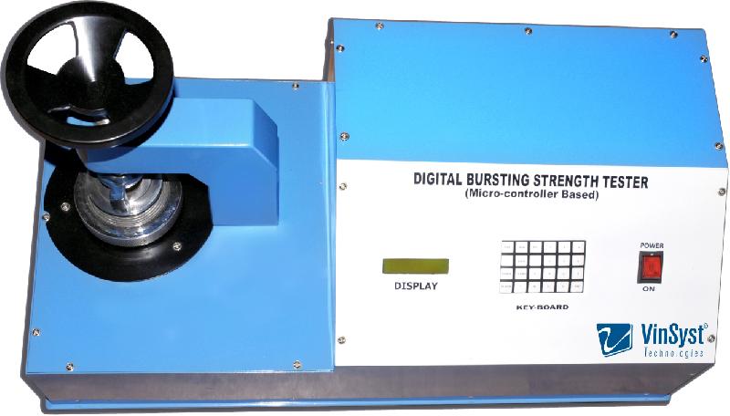 Vinsyst Technologies Automatic Bursting Strength Tester