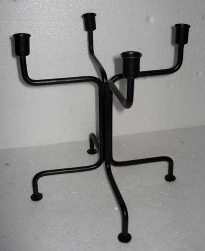 Item Code - 2122 Wrought Iron Taper Candle Holders