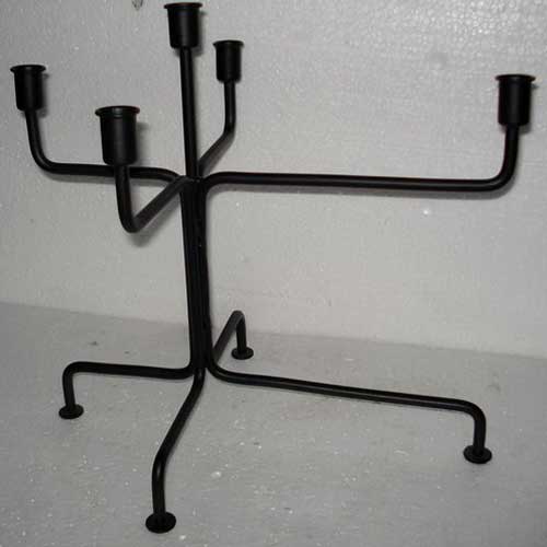 Item Code - 2123 Wrought Iron Taper Candle Holders