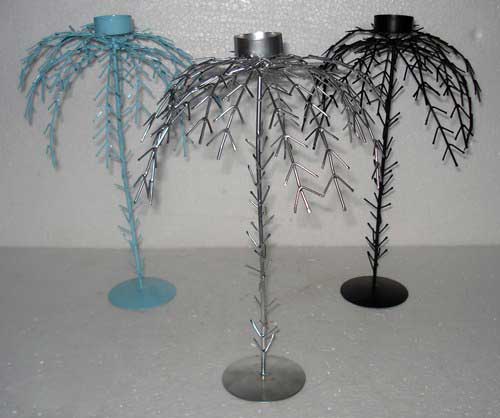 Item Code - 2278 Wrought Iron Tealight Candle Holders