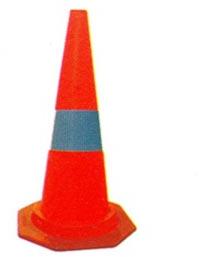 Plain HDPE Flexible Traffic Cones