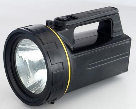 Round ABS Plastic LED Search Light (F30), for Domestic, Size : Multisizes