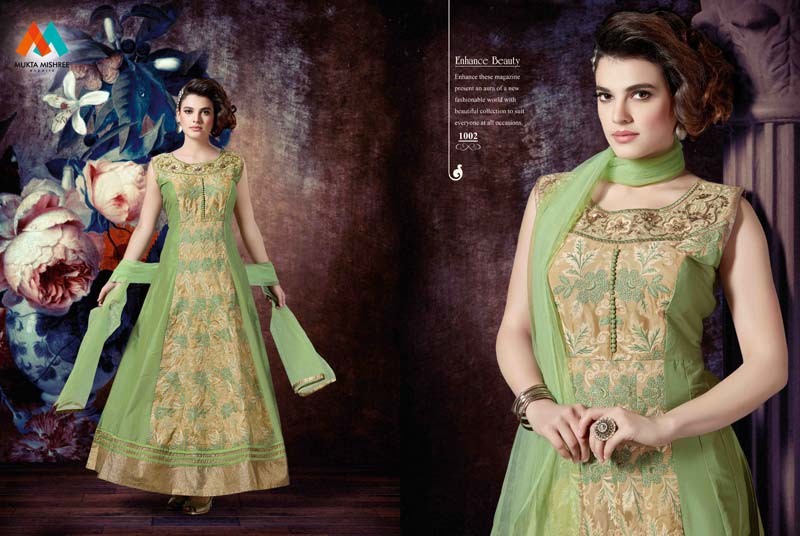 Designer Gown Style Salwar Suit MME-1112