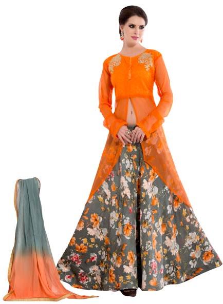 Designer Printed Lehenga