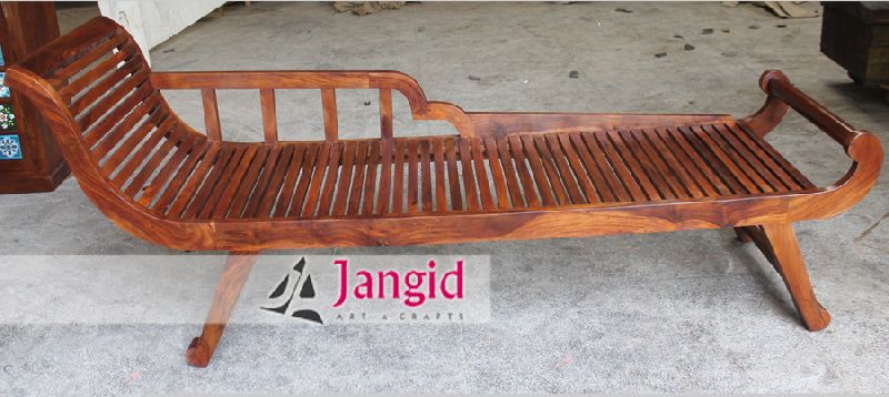 Indian Solid Wooden Diwan / Day Bed