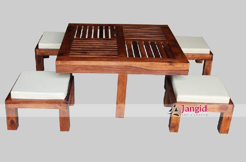 Indian Wooden Cafeteria Furniture