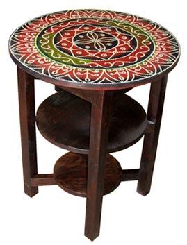 Sheesham Wood Round Table