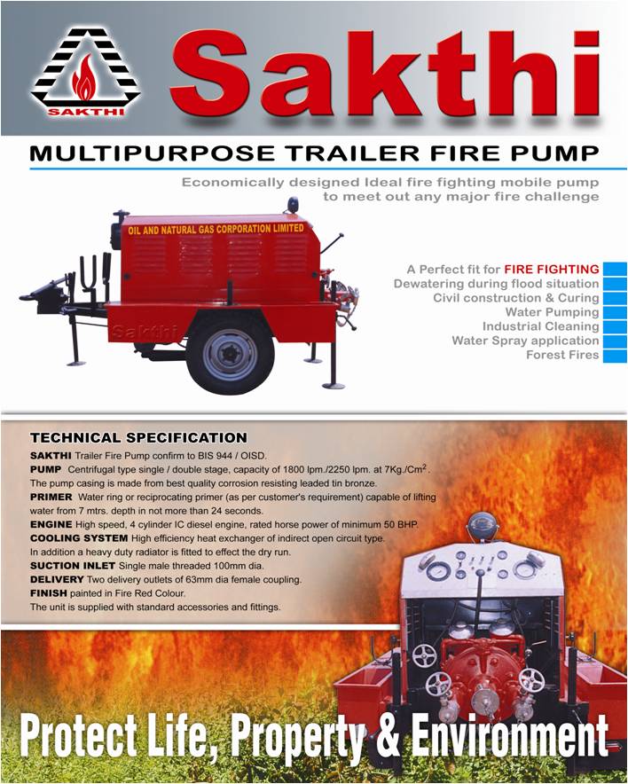 Trailer Fire Pump