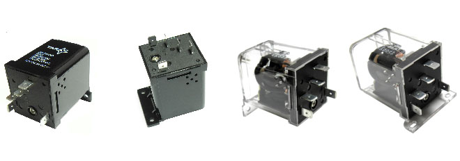 Panel mounting relays