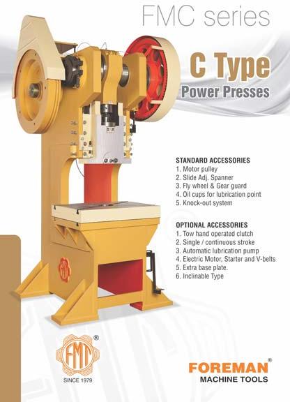 Steel Body C Type Power Press