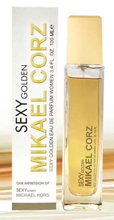 Mass market Perfume Sexy Golden