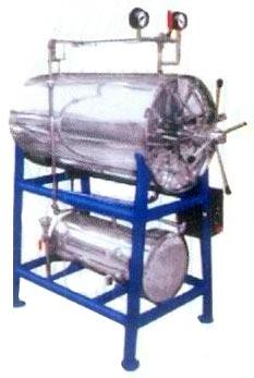 Mild Steel 150 kg Electric Polished Horizontal Autoclave Sterilizer, for Steam Generation, Laboratory Use