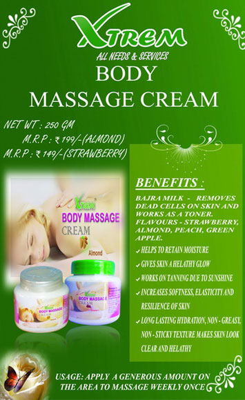 Xtrem- Body Massage Cream