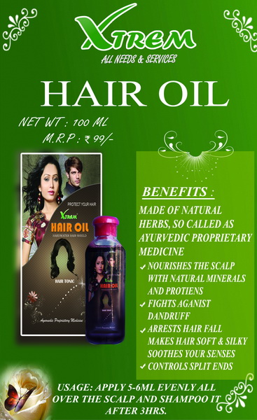 Xtrem-hair Oil