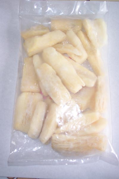 Frozen Boiled Cassava