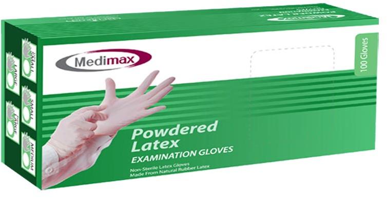 Powdered 6gr Medimax Latex Examination Gloves