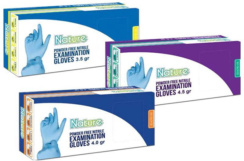 Nature Latex Powder Free Examination Gloves