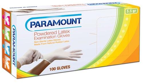 Powdered Paramount Latex Examination Glove