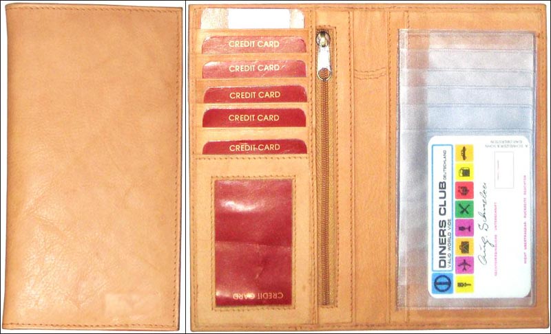 Leather Passport / Credit Card / ID Wallets 02