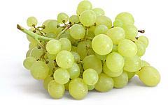 fresh green grapes