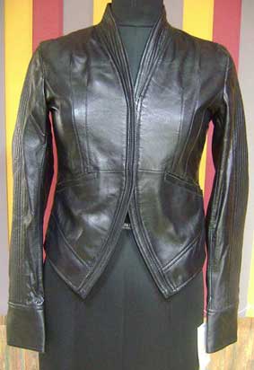 Ladies Leather Jacket 003