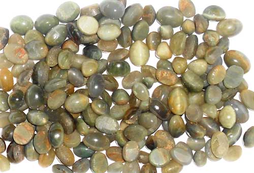 Polished Cats Eye Stones, Size : 0-5mm, 10-15mm, 15-20mm, 20-25mm