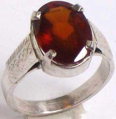 Gomed Stone Ring