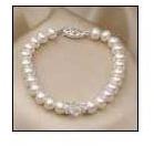 Pearl Mala, for Garments Decoration, Wearing, Size : 12mm, 16mm, 20mm, 24mm, 8mm