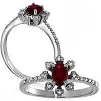 Ruby Stone Rings, Occasion : Casual Wear, Party Wear