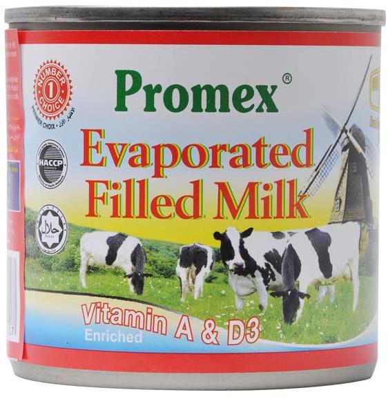 Promex Evaporated Filled Milk, for Bakery Products, Packaging Size : 1Kg